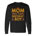 Mom Of The Birthday Boy Cowboy Western Theme Birthday Party Long Sleeve T-Shirt Gifts ideas
