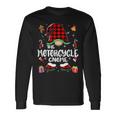 Motorcycle Gnome Buffalo Plaid Red 460 Shirt Unisex Long Sleeve Gifts ideas