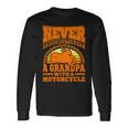 Motorcycle Grandpa Biker S Funny 499 Shirt Unisex Long Sleeve Gifts ideas