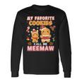 My Favorite Cookies Call Me Meemaw 882 Shirt Unisex Long Sleeve Gifts ideas