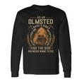 Olmsted Name Shirt Olmsted Name V2 Long Sleeve T-Shirt Gifts ideas