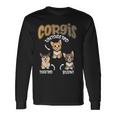 Pembroke Welsh Corgi Untoasted Toasted Burnt Dog Lovers V4 Long Sleeve T-Shirt Gifts ideas