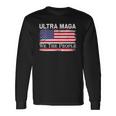 We Are The People And Vintage Usa Flag Ultra Maga Long Sleeve T-Shirt T-Shirt Gifts ideas