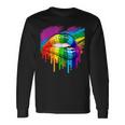 Rainbow Lips Lgbt Pride Month Rainbow Flag Long Sleeve T-Shirt Gifts ideas