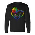 Rainbow Sunflower Love Is Love Lgbt Gay Lesbian Pride V2 Long Sleeve T-Shirt T-Shirt Gifts ideas