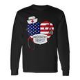 Respiratory Therapist Love America 4Th Of July For Nurse Dad Long Sleeve T-Shirt Gifts ideas