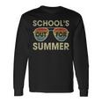 Retro Last Day Of School Schools Out For Summer Teacher V2 Long Sleeve T-Shirt T-Shirt Gifts ideas