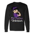 Rett Syndrome Warrior Purple Women Purple Ribbon Rett Syndrome Rett Syndrome Awareness Unisex Long Sleeve Gifts ideas