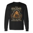 Schleicher Name Shirt Schleicher Name V2 Long Sleeve T-Shirt Gifts ideas