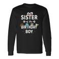 Sister Of The Birthday Boy Dog Lover Party Puppy Theme Long Sleeve T-Shirt T-Shirt Gifts ideas