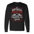Softball Name Shirt Softball Name Long Sleeve T-Shirt Gifts ideas