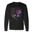 Stethoscope Sunflower Patriotic Er Life Nurse 4Th Of July Long Sleeve T-Shirt Gifts ideas