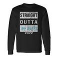 Straight Outta The Water Cool Christian Baptism 2022 Vintage Long Sleeve T-Shirt T-Shirt Gifts ideas