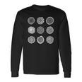 Tree Trunk Pattern Tree Forest Growth Rings Long Sleeve T-Shirt T-Shirt Gifts ideas