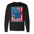 Ultra Maga Madafakas Cat American Flag Unisex Long Sleeve Gifts ideas