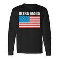 Ultra Maga Us Flag Long Sleeve T-Shirt Gifts ideas