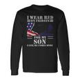 Veteran Red Fridays For Veteran Military Son Remember Everyone Deployed 98 Navy Soldier Army Military Long Sleeve T-Shirt Gifts ideas