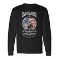 Veteran Veterans Day Us Army Military 35 Navy Soldier Army Military Long Sleeve T-Shirt Gifts ideas