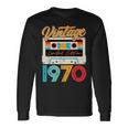 Vintage 1970 Awesome 52 Years Old Retro 52Nd Birthday Bday Long Sleeve T-Shirt Gifts ideas