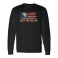 Vintage Best Pap By Par American Flag Golf Golfer Long Sleeve T-Shirt T-Shirt Gifts ideas