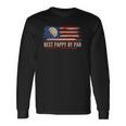 Vintage Best Pappy By Par American Flag Golf Golfer Long Sleeve T-Shirt T-Shirt Gifts ideas