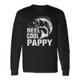 Vintage Reel Cool Pappy Fishing Fathers Day Long Sleeve T-Shirt T-Shirt Gifts ideas