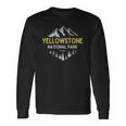 Vintage Yellowstone National Park Retro Est 1872 Long Sleeve T-Shirt T-Shirt Gifts ideas
