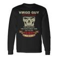 Virgo Guy I Have 3 Sides Virgo Guy Birthday Long Sleeve T-Shirt Gifts ideas