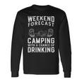 Weekend Forecast Camping With A Chance 22 Shirt Unisex Long Sleeve Gifts ideas