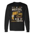 Weitzel Blood Runs Through My Veins Name V2 Long Sleeve T-Shirt Gifts ideas