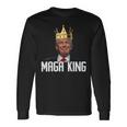 Womens Maga King Shirt The Great Maga King Trump Ultra Maga Unisex Long Sleeve Gifts ideas