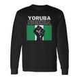Yoruba Nigeria Ancestry Initiation Dna Results Long Sleeve T-Shirt Gifts ideas
