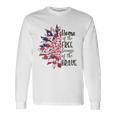 America The Home Of Free Because Of The Brave Plus Size Long Sleeve T-Shirt T-Shirt Gifts ideas
