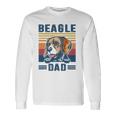 Beagle Dad Father Retro Beagle Dog Dad Long Sleeve T-Shirt T-Shirt Gifts ideas