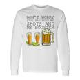 Beer Drinking Dont Worry Ive Had Both My Shots And Booster V2 Unisex Long Sleeve Gifts ideas