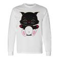 Cat Cut Cat Cat Lovers Black Cat Funny Cat Birthday Cat Gift Cat Danger Kitty V2 Unisex Long Sleeve Gifts ideas