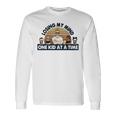 Dad Losing My Mind One Kid At A Time Long Sleeve T-Shirt T-Shirt Gifts ideas