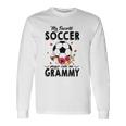 My Favorite Soccer Player Calls Me Grammy Flower Long Sleeve T-Shirt T-Shirt Gifts ideas