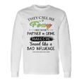 Foxy Grandma They Call Me Foxy Because Partner In Crime Long Sleeve T-Shirt Gifts ideas