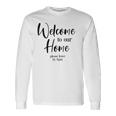 Funny Housewarming Home Accessories Welcome Please Leave By 9 Pm Sleeveless Top 435 Trending Shirt Unisex Long Sleeve Gifts ideas