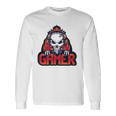Gaming Headset With Skull Long Sleeve T-Shirt T-Shirt Gifts ideas
