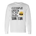 Good Bye School Hello Summer Unisex Long Sleeve Gifts ideas