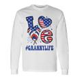 Granny Love Usa Flag Grandma 4Th Of July Matching Long Sleeve T-Shirt Gifts ideas