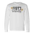 Happy Beautiful Birthday With Balloons Unisex Long Sleeve Gifts ideas