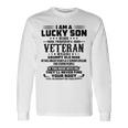 I Am A Lucky Son Because Im Raised By A Veteran Unisex Long Sleeve Gifts ideas