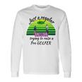 Just A Regular Mom Trying To Raise A Pro Golfer Unisex Long Sleeve Gifts ideas