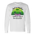 Just A Regular Mum Trying To Raise A Pro Golfer Unisex Long Sleeve Gifts ideas