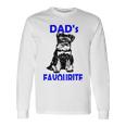 Miniature Schnauzer At Home Dads Favourite Multi Tasking Dog Unisex Long Sleeve Gifts ideas