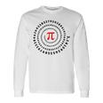 Pi Π Spiral Science Mathematics Math Irrational Number Sequence Unisex Long Sleeve Gifts ideas