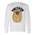 Pugtato Pug Potato Dog Lovers Costume Funny Meme Gifts Unisex Long Sleeve Gifts ideas